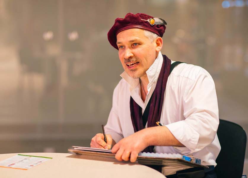 шаржист на свадьбе фото Ивана с Витебска Шарж в Минске и Калининграде