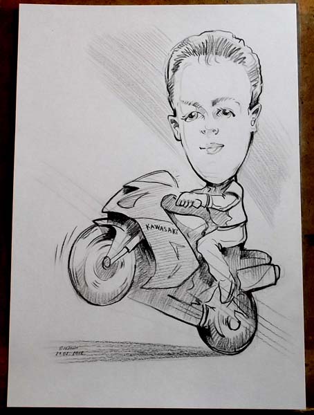 шаржист на свадьбу Минск Калининград шарж по фото