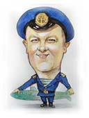 шарж с подводной лодкой