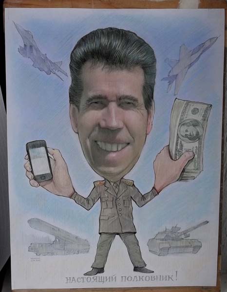 шаржист на свадьбу Минск Калининград шарж по фото